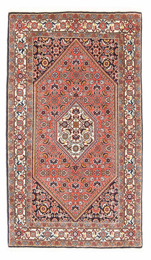 Alfombra persa - Bidjar - 150 x 81 cm - rojo claro