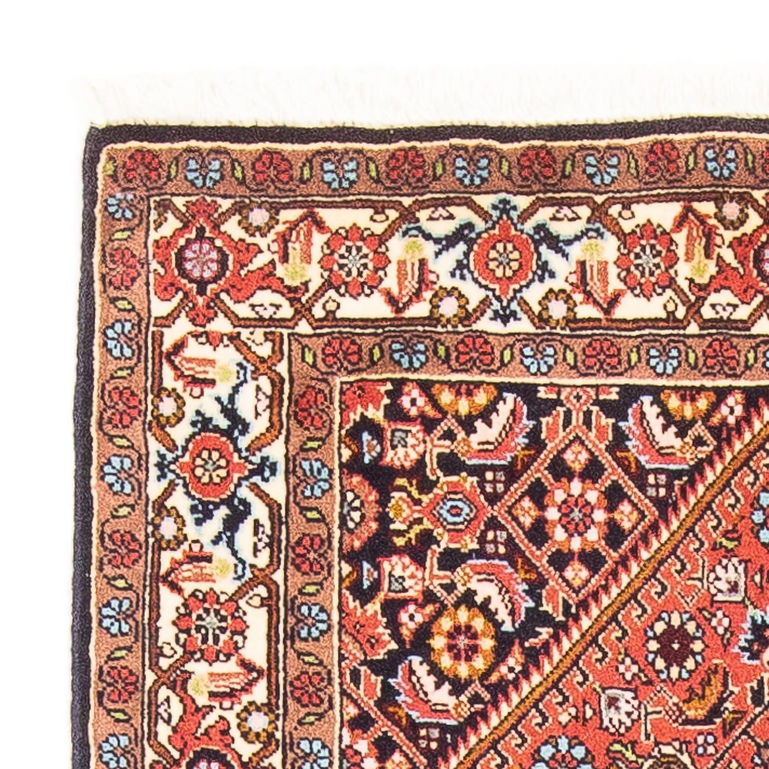 Alfombra persa - Bidjar - 150 x 81 cm - rojo claro