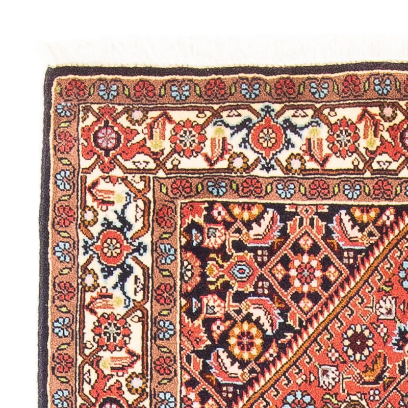 Alfombra persa - Bidjar - 150 x 81 cm - rojo claro