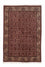 Alfombra persa - Bidjar - 205 x 141 cm - rojo oscuro