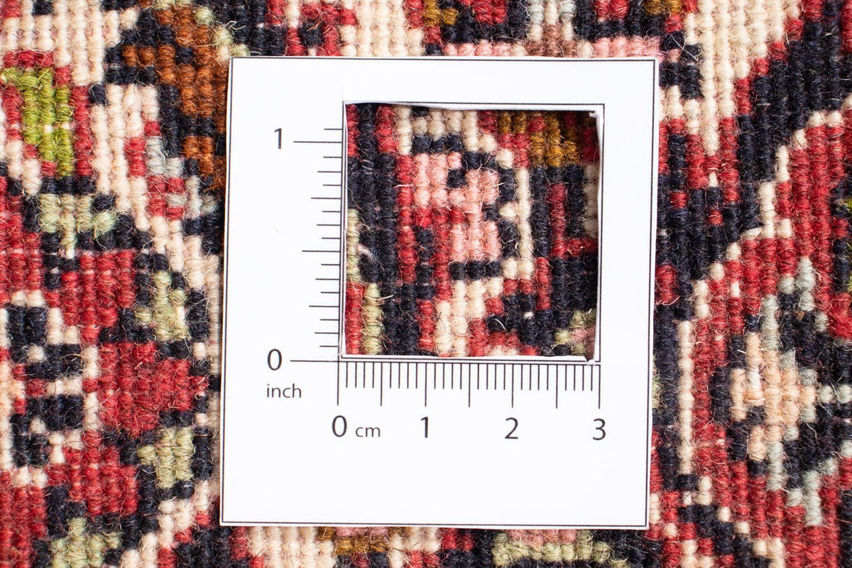 Alfombra persa - Bidjar cuadrado  - 200 x 195 cm - rojo claro