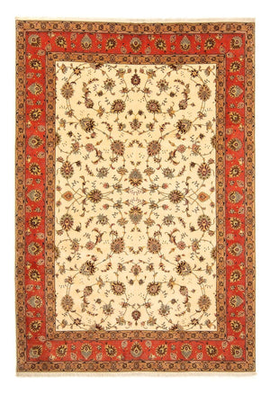 Alfombra Persa - Tabriz - Real - 368 x 250 cm - beige