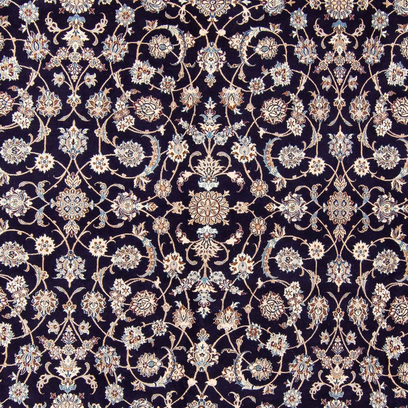 Alfombra Persa - Nain - Prima - 430 x 310 cm - azul oscuro
