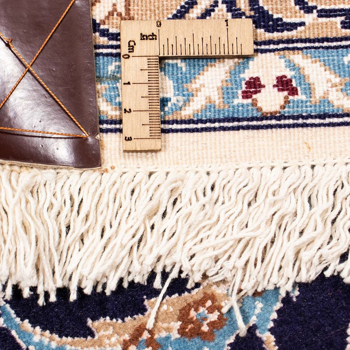 Alfombra Persa - Nain - Prima - 430 x 310 cm - azul oscuro