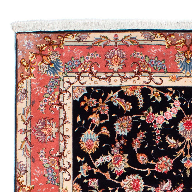 Alfombra Persa - Tabriz - Real - 238 x 172 cm - azul oscuro