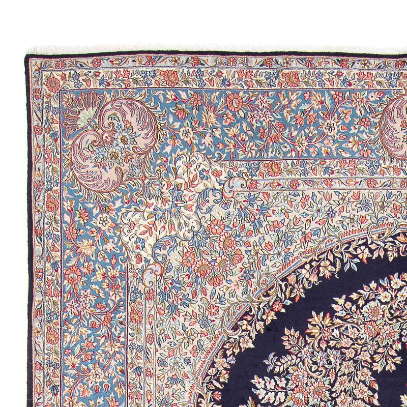 Alfombra persa - Real - 398 x 292 cm - azul oscuro