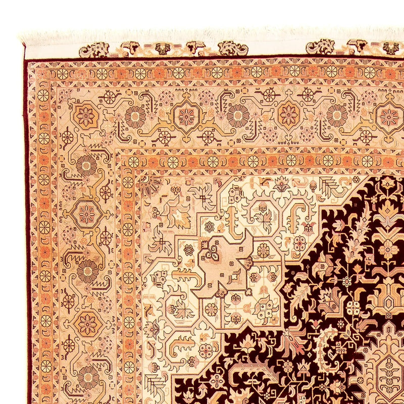 Alfombra Persa - Tabriz - Real - 356 x 250 cm - marrón claro