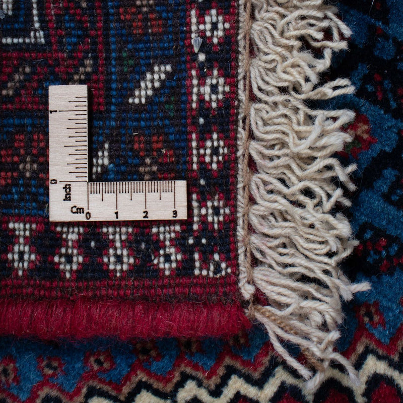 Alfombra persa - Nómada - 298 x 204 cm - rojo oscuro