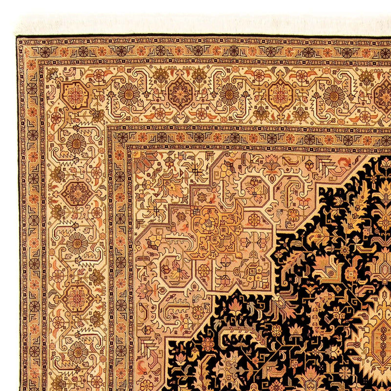 Alfombra Persa - Tabriz - Real - 360 x 254 cm - marrón claro