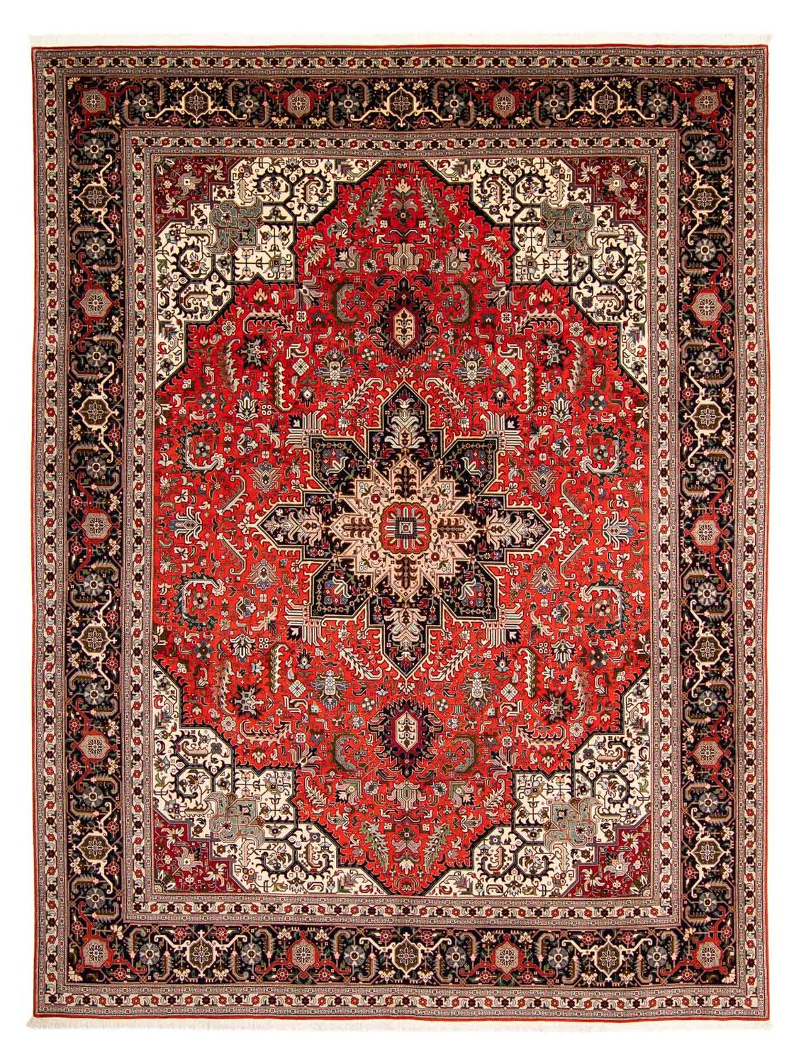 Alfombra Persa - Tabriz - Real - 407 x 298 cm - óxido