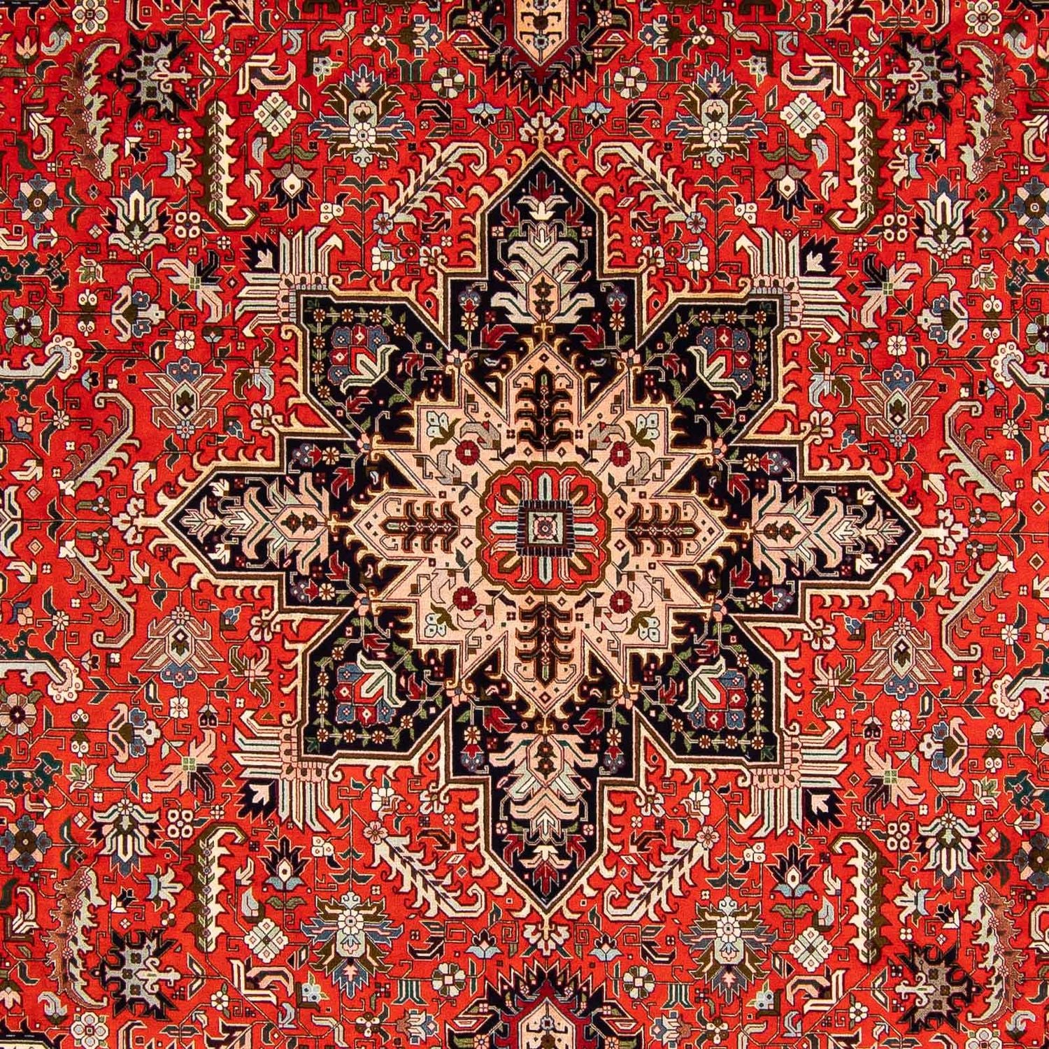 Alfombra Persa - Tabriz - Real - 407 x 298 cm - óxido