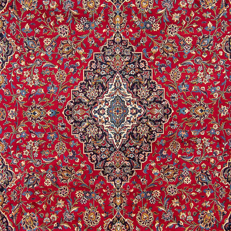 Alfombra persa - Keshan - 417 x 308 cm - rojo