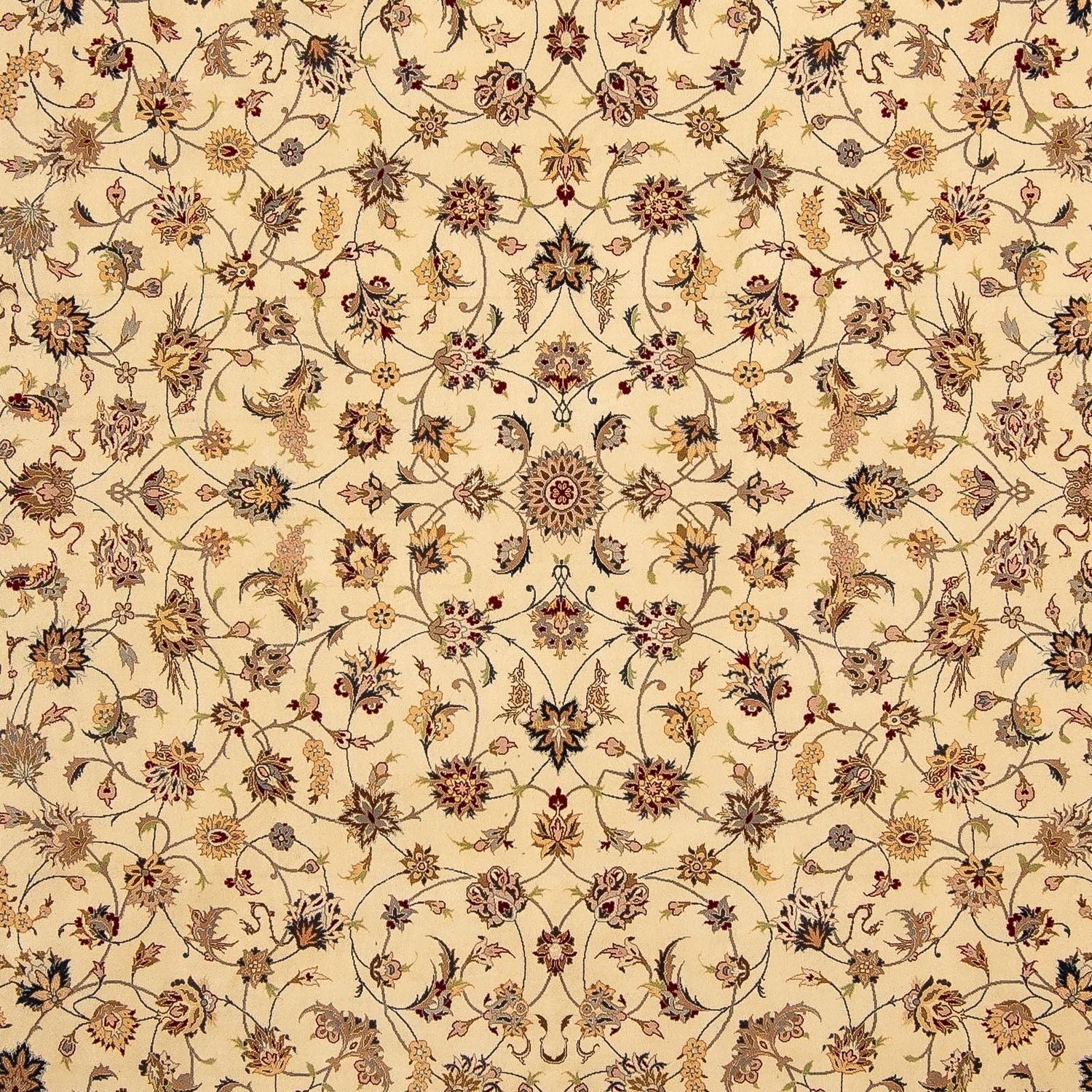 Alfombra Persa - Tabriz - Real - 370 x 250 cm - beige