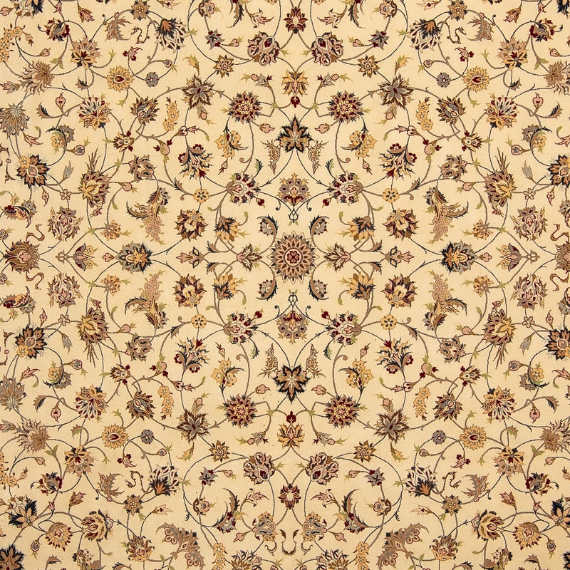 Alfombra Persa - Tabriz - Real - 370 x 250 cm - beige
