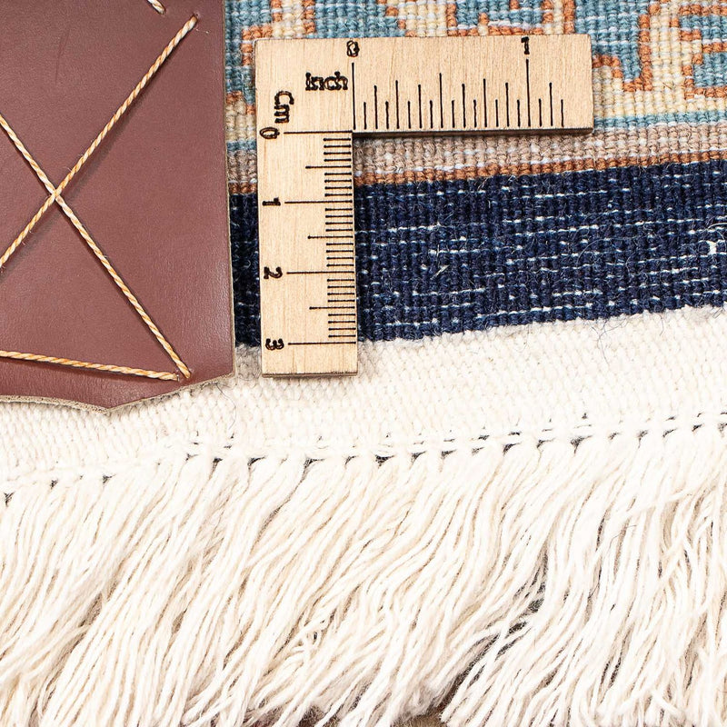 Alfombra persa - Real - 405 x 295 cm - azul oscuro