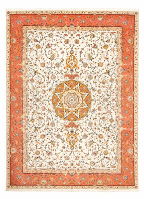 Alfombra Persa - Tabriz - Real - 403 x 298 cm - beige