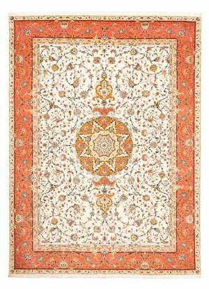 Alfombra Persa - Tabriz - Real - 403 x 298 cm - beige