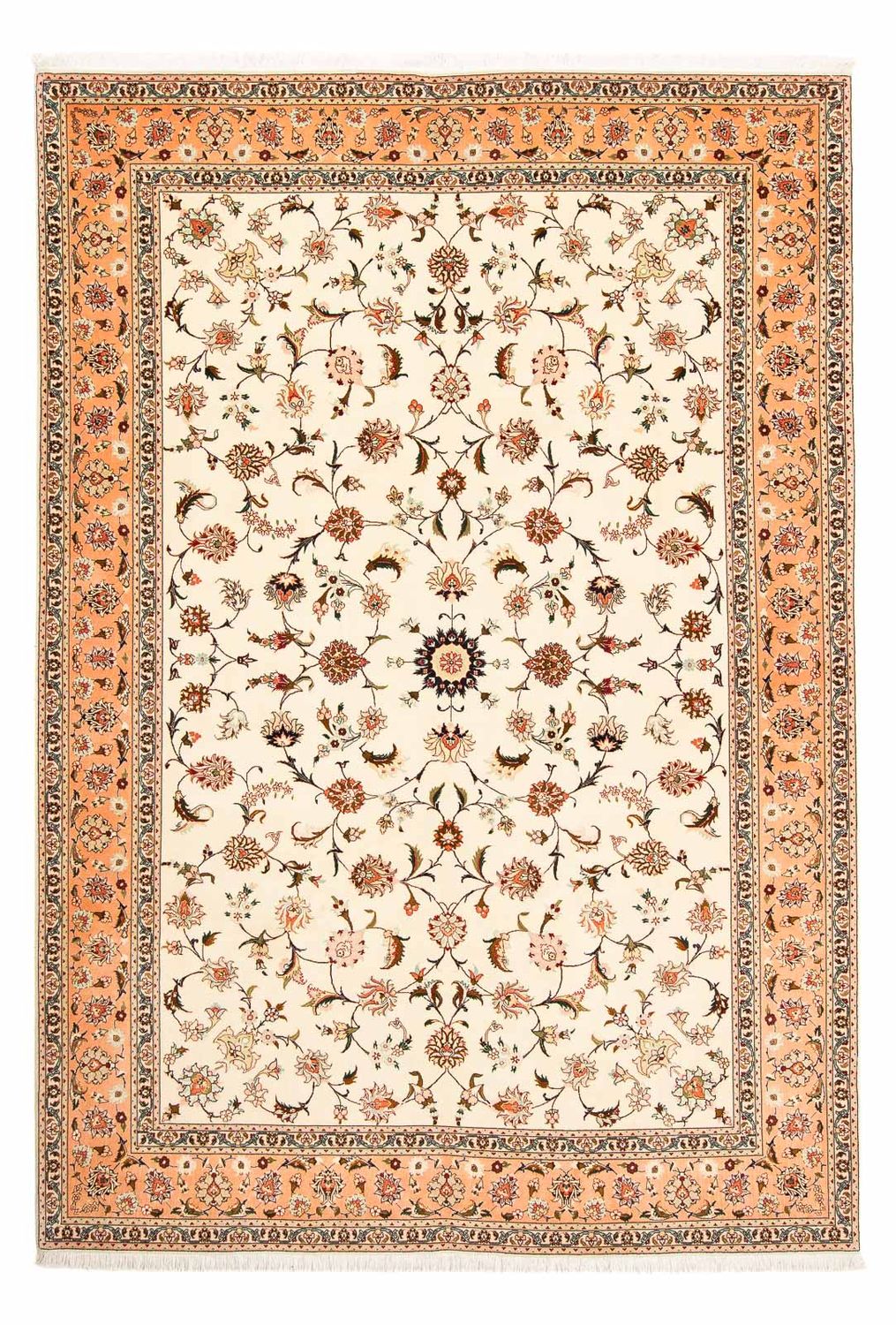 Alfombra Persa - Tabriz - Real - 300 x 205 cm - beige