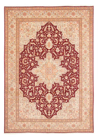 Alfombra Persa - Tabriz - Real - 400 x 298 cm - rojo oscuro