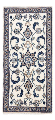 Alfombra persa - Nain - 142 x 68 cm - beige
