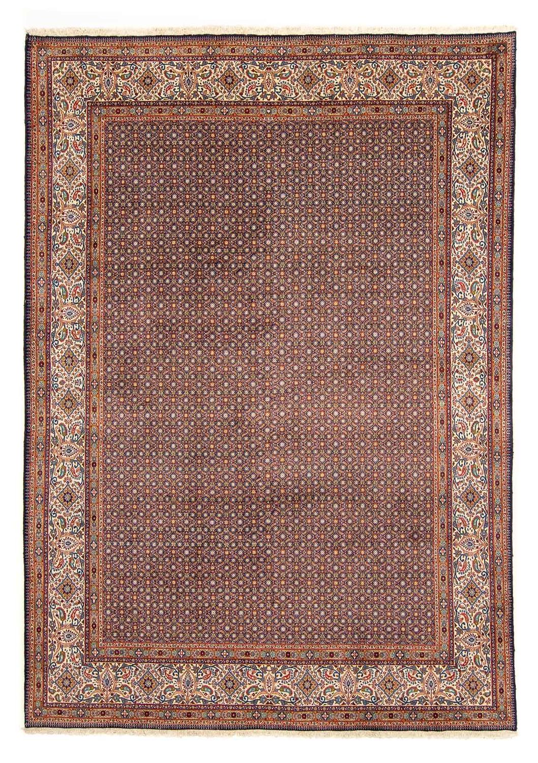 Alfombra persa - Clásica - 346 x 246 cm - marrón oscuro