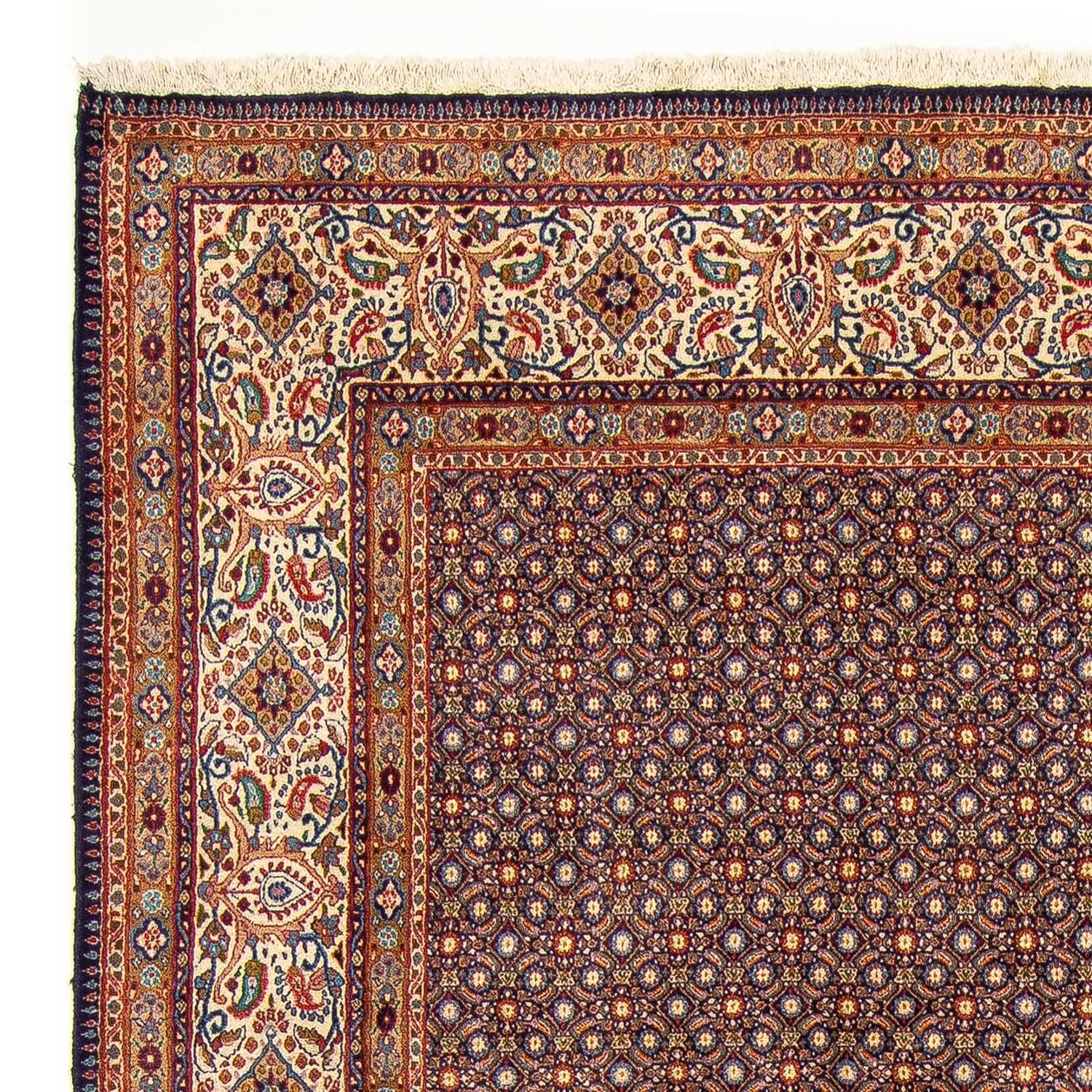 Alfombra persa - Clásica - 346 x 246 cm - marrón oscuro