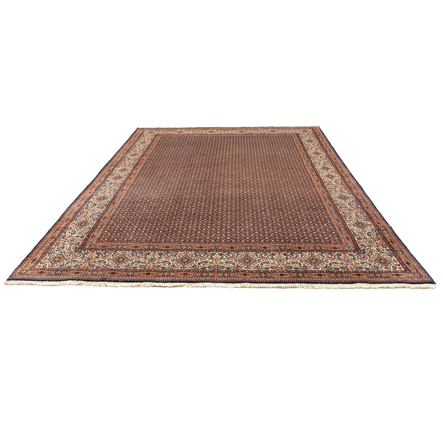 Alfombra persa - Clásica - 346 x 246 cm - marrón oscuro