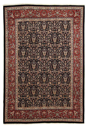Alfombra persa - Clásica - 340 x 253 cm - azul oscuro