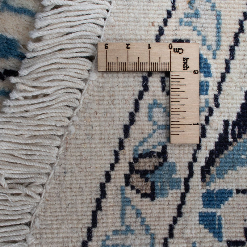 Alfombra persa - Nain redondo  - 247 x 247 cm - rojo oscuro