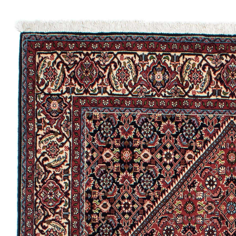 Alfombra persa - Bidjar - 210 x 136 cm - rojo