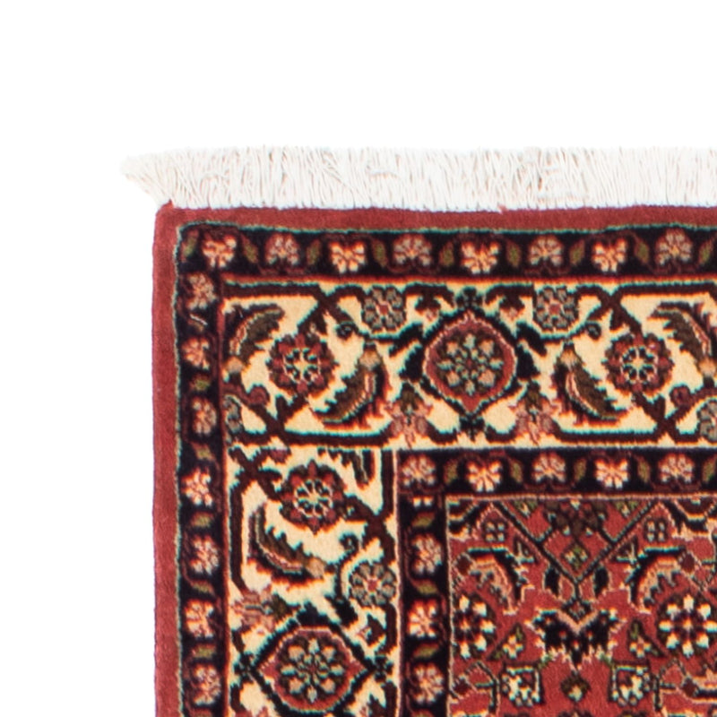 Alfombra de pasillo Alfombra persa - Bidjar - 295 x 83 cm - rojo oscuro