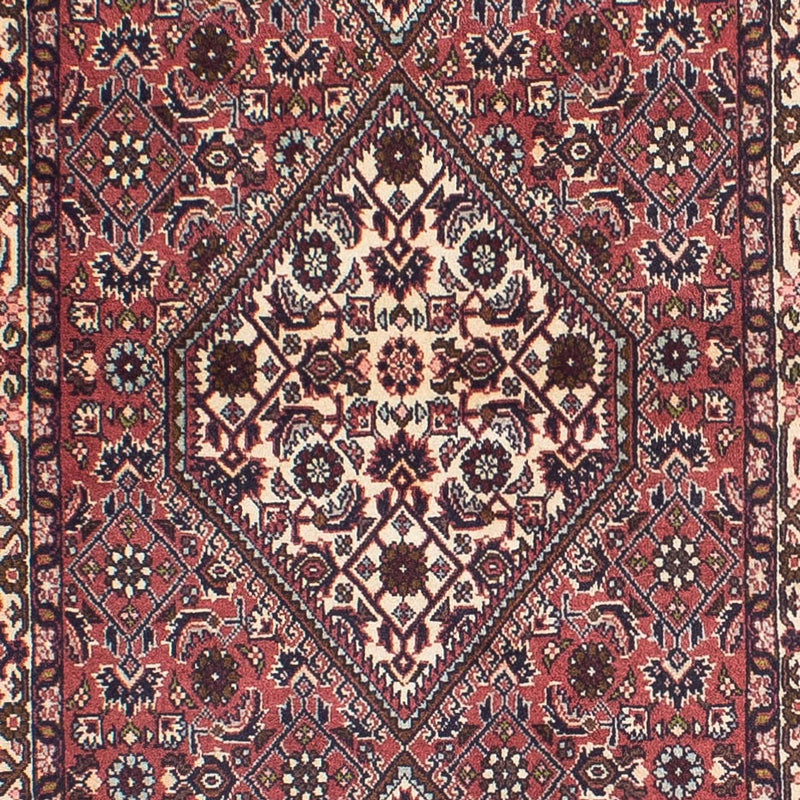 Alfombra de pasillo Alfombra persa - Bidjar - 310 x 83 cm - rojo claro
