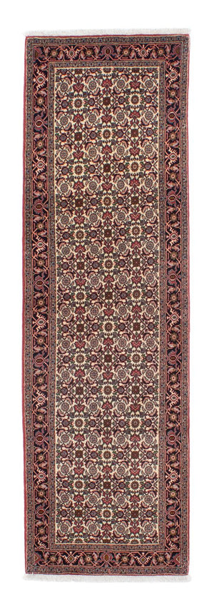 Alfombra de pasillo Alfombra persa - Bidjar - 291 x 80 cm - beige