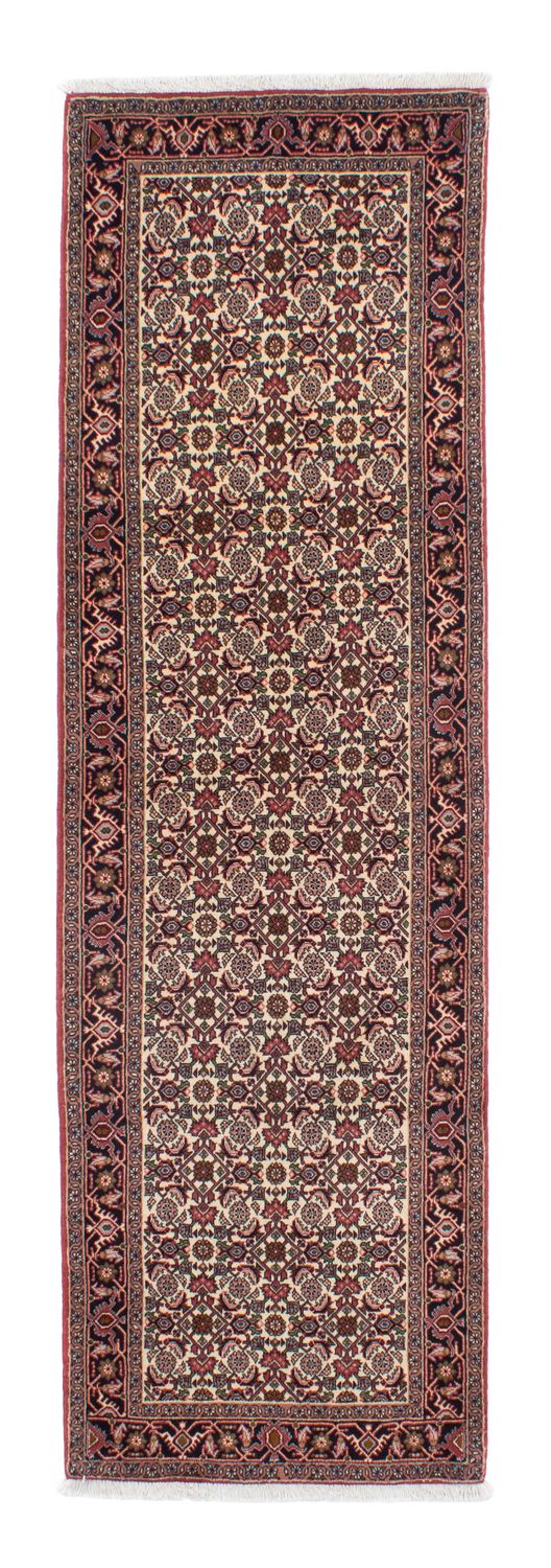 Alfombra de pasillo Alfombra persa - Bidjar - 291 x 80 cm - beige