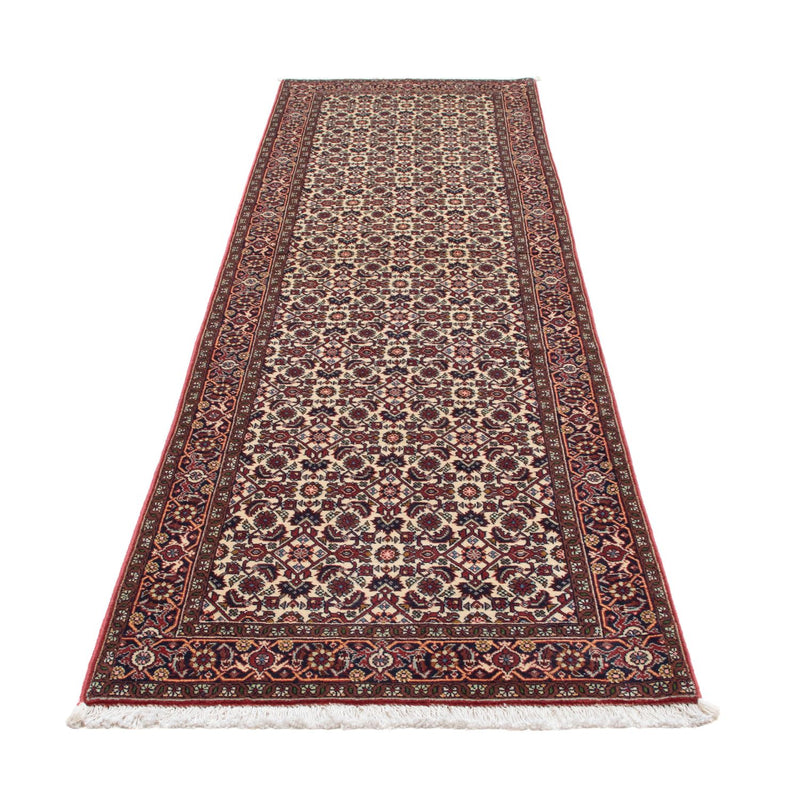 Alfombra de pasillo Alfombra persa - Bidjar - 291 x 80 cm - beige