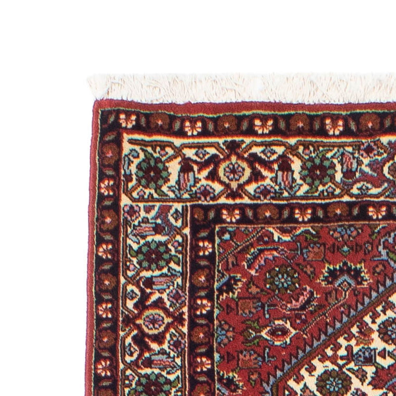 Alfombra de pasillo Alfombra persa - Bidjar - 238 x 75 cm - rojo claro