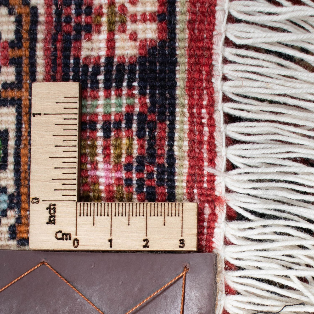 Alfombra de pasillo Alfombra persa - Bidjar - 238 x 75 cm - rojo claro