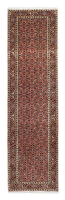 Alfombra de pasillo Alfombra persa - Bidjar - 290 x 79 cm - rojo claro