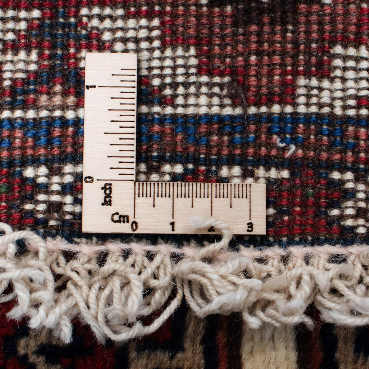 Alfombra de pasillo Alfombra persa - Nómada - 194 x 80 cm - rojo oscuro