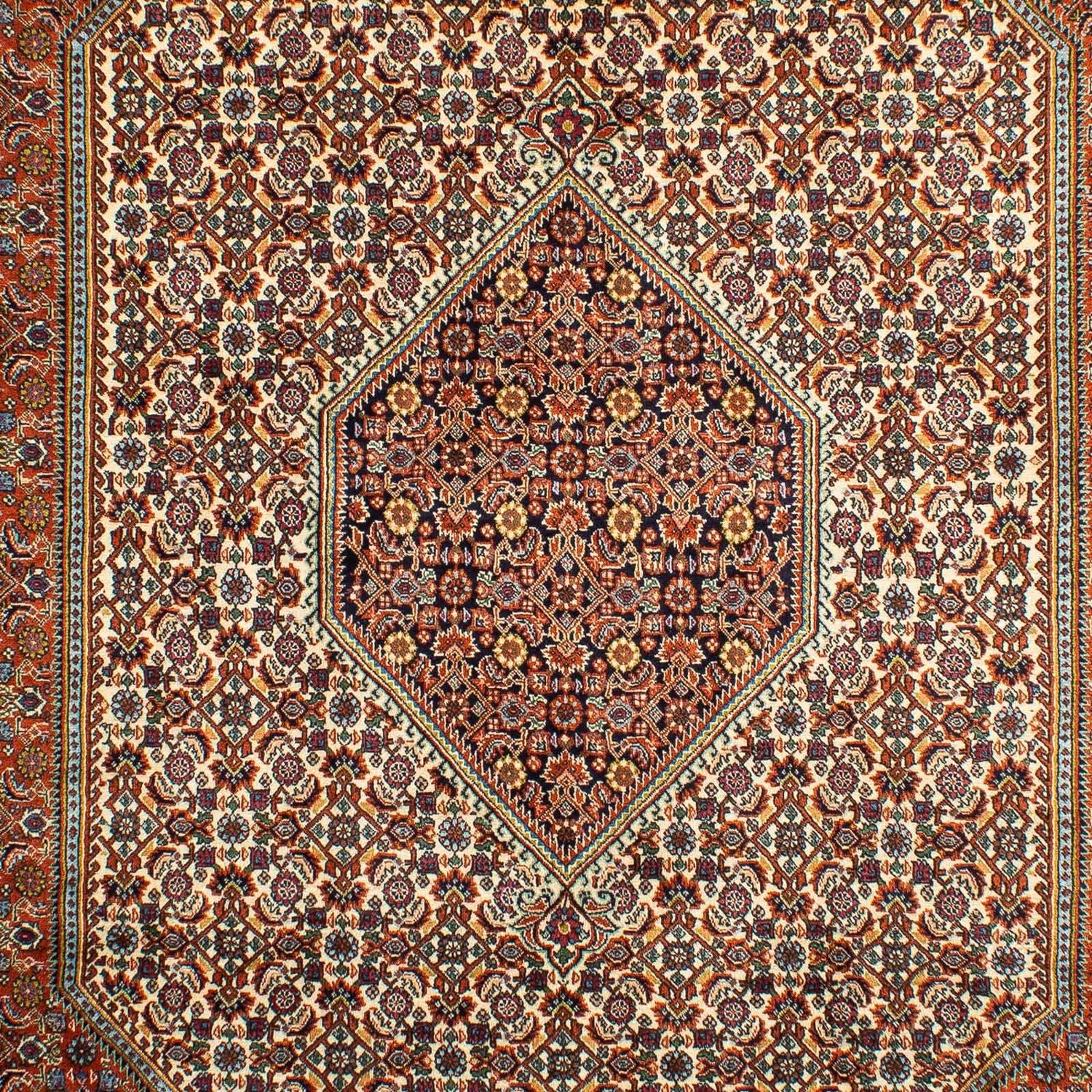 Alfombra persa - Bidjar - 297 x 202 cm - óxido