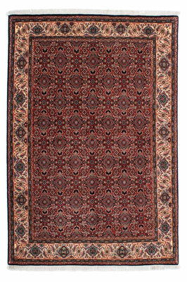 Alfombra persa - Bidjar - 203 x 138 cm - rojo