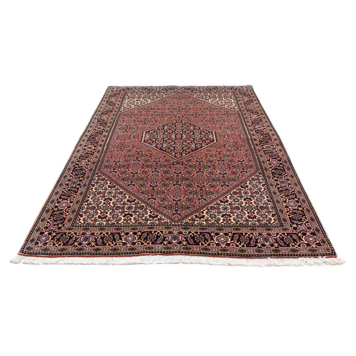Alfombra persa - Bidjar - 234 x 142 cm - rojo