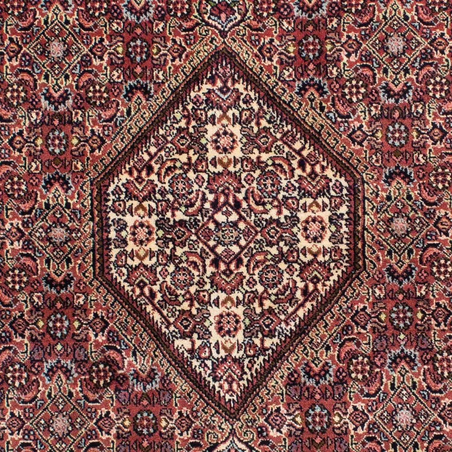 Alfombra persa - Bidjar - 210 x 140 cm - rojo