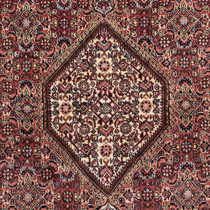 Alfombra persa - Bidjar - 210 x 140 cm - rojo
