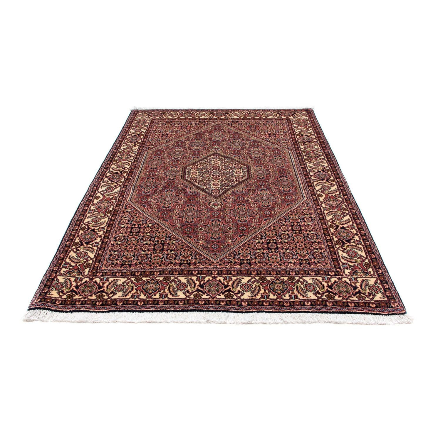 Alfombra persa - Bidjar - 210 x 140 cm - rojo