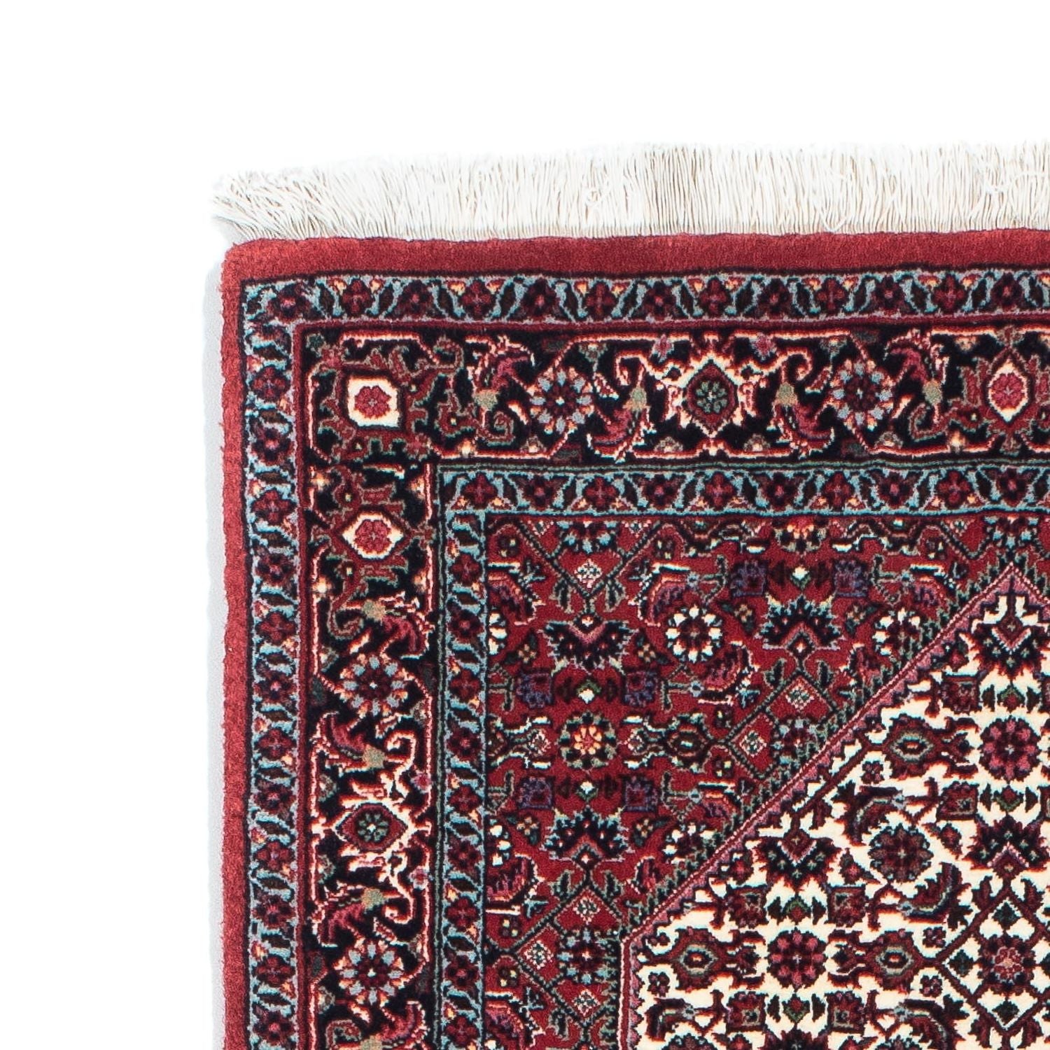 Alfombra de pasillo Alfombra persa - Bidjar - 210 x 75 cm - rojo