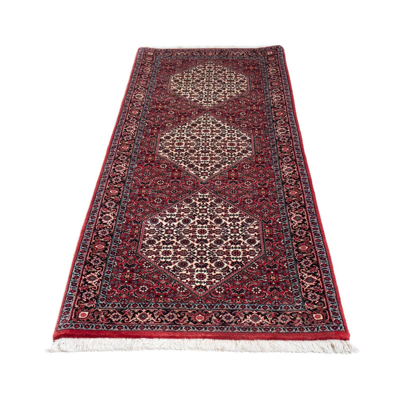 Alfombra de pasillo Alfombra persa - Bidjar - 210 x 75 cm - rojo