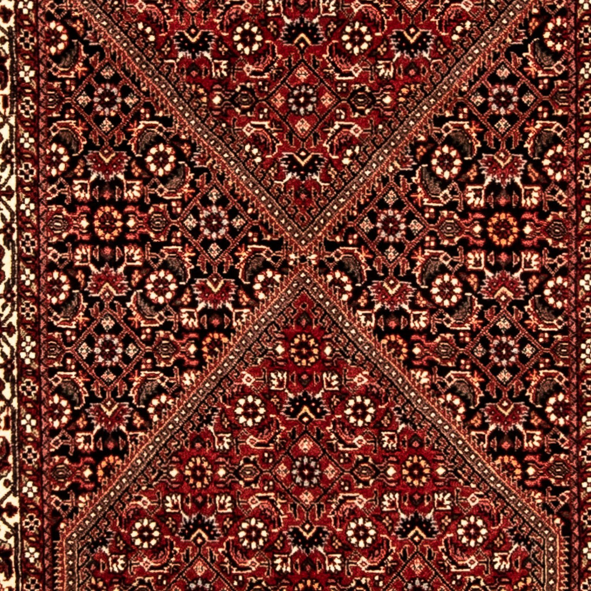 Alfombra de pasillo Alfombra persa - Bidjar - 315 x 77 cm - multicolor