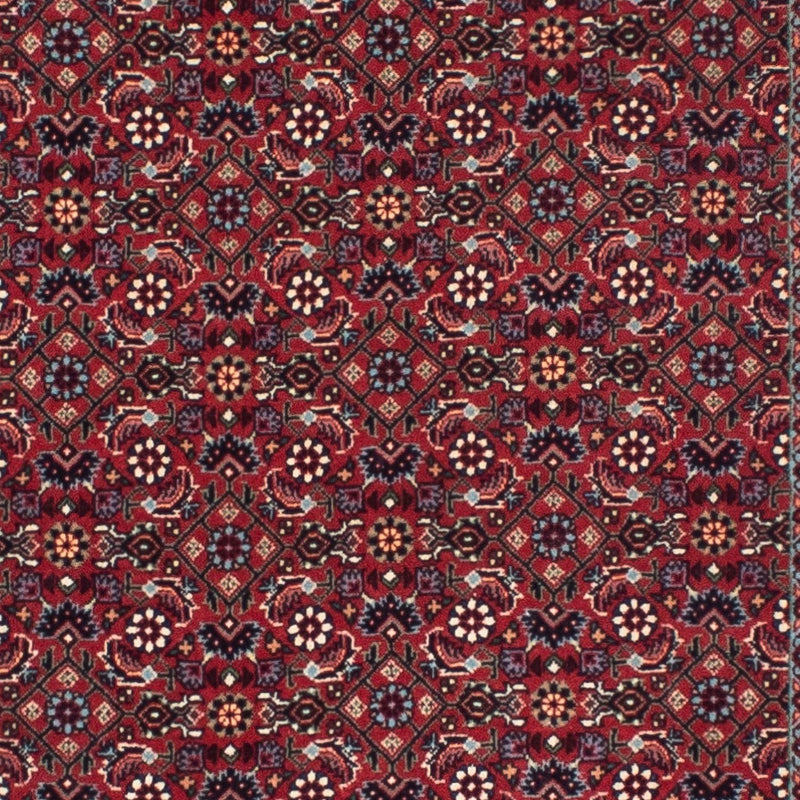 Alfombra de pasillo Alfombra persa - Bidjar - 302 x 81 cm - rojo