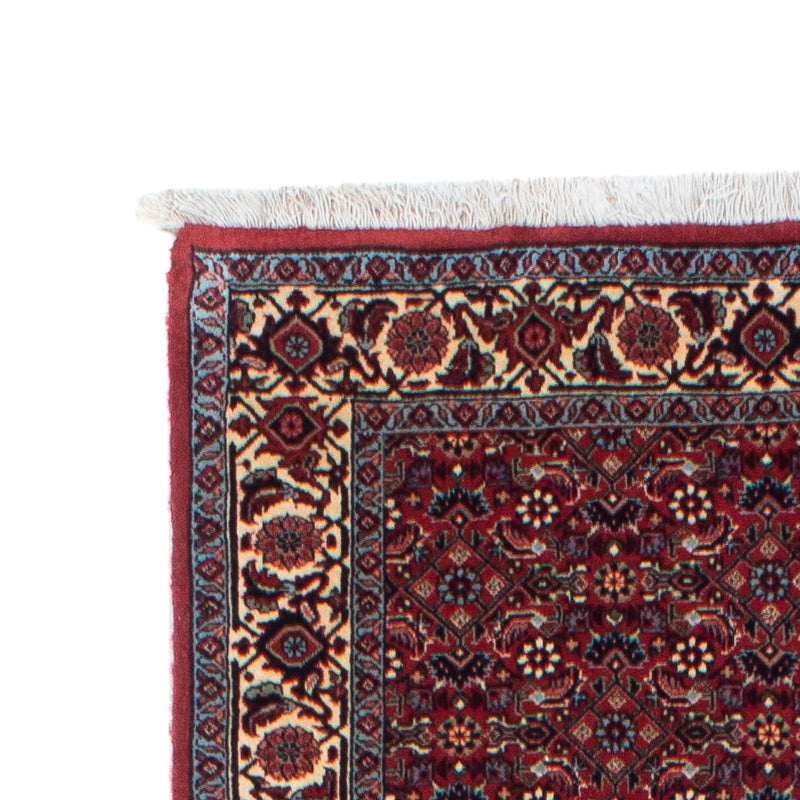 Alfombra de pasillo Alfombra persa - Bidjar - 302 x 81 cm - rojo